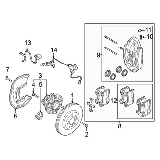 Kia OE - Rear Brake Bleeder Screw
