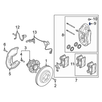 Kia OE - Rear Brake Bleeder Screw