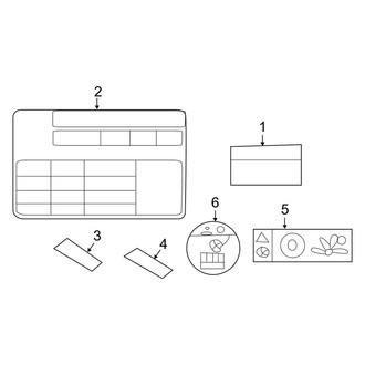 Kia OE - Information Labels - Labels