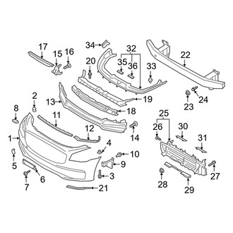 Kia OE - Front Bumper & Grille - Bumper & Components