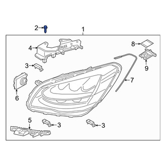 Kia OE - Headlight Mounting Bolt
