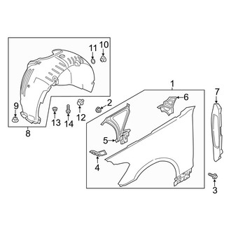 Kia OE - Fender & Components