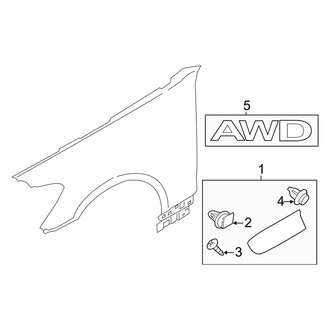 Kia OE - Fender - Exterior Trim