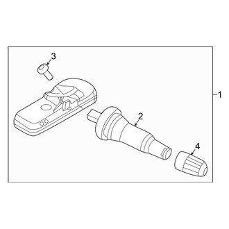 Kia OE - Electrical - Tire Pressure Monitor Components