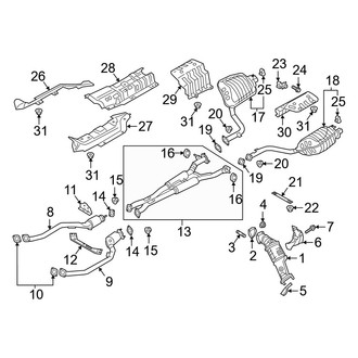 Kia OE - Exhaust System - Exhaust Components
