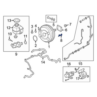 Kia OE - Power Brake Booster Cotter Pin