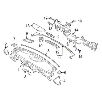 Kia OE - Instrument Panel Reinforcement Bolt