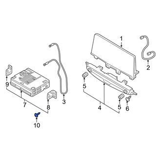 Kia OE - GPS Navigation System Screw