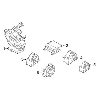 Kia OE - Restraint Systems - Air Bag Components (Modules & Sensors)