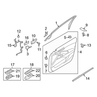Kia OE - Front Door - Interior Trim