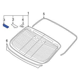 Kia OE - Back Glass Insulator
