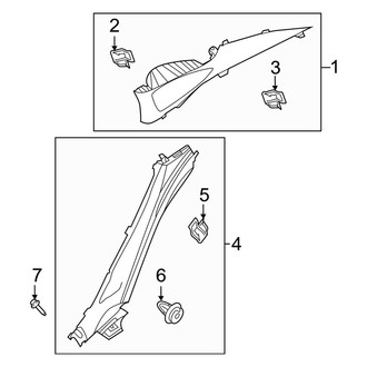 Kia OE - Quarter Panel - Interior Trim