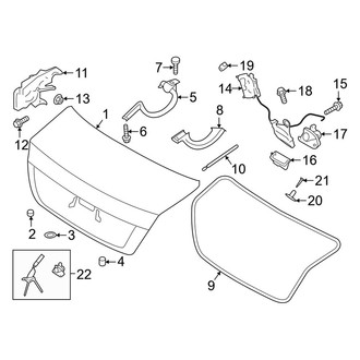 Kia OE - Trunk Lid - Lid & Components