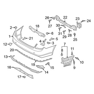 Kia OE - Rear Bumper - Bumper & Components