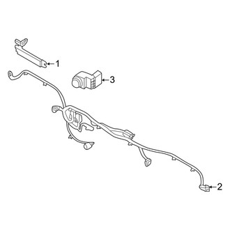 Kia OE - Rear Bumper - Electrical Components