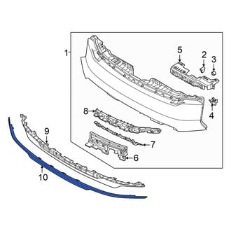 Kia OE - Front Inner Grille Molding