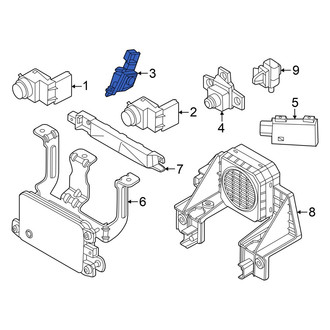 Kia OE - Front Left Parking Aid Sensor Housing