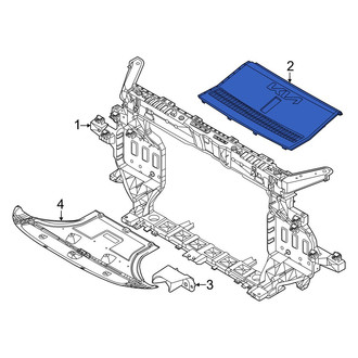 Kia OE - Front Radiator Support Access Cover