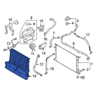 Kia OE - Radiator Support Air Deflector