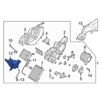 Kia OE - Rear Lower HVAC Unit Case