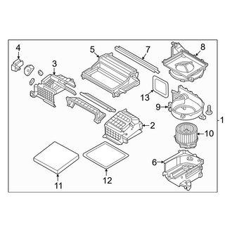 Kia OE - Air Conditioner & Heater - Blower Motor & Fan