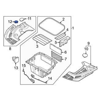 Kia OE - Radiator Support Access Cover Cap