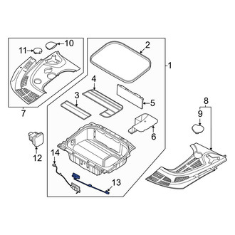 Kia OE - Front Cargo Area Light