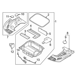 Kia OE - Hood - Cargo Area (AWD)