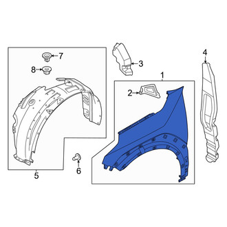 Kia OE - Front Left Fender