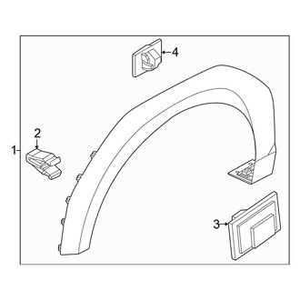 Kia OE - Fender - Exterior Trim
