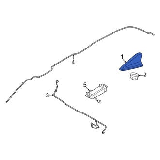 Kia OE - Radio Antenna Assembly