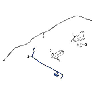 Kia OE - Front Antenna Cable
