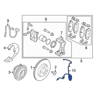 Kia OE - Front Left ABS Wheel Speed Sensor