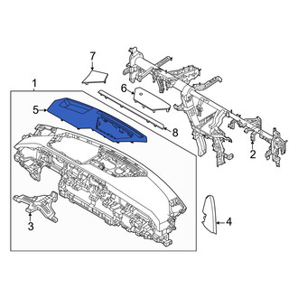 Kia OE - Upper Instrument Panel Cover