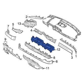 Kia OE - Front Center Dashboard Air Vent