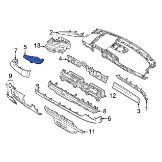 Kia OE - Left Lower Instrument Panel Molding