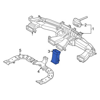 Kia OE - Front Center Instrument Panel Air Duct