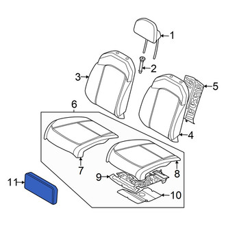 Kia OE - Front Left Rearward Seat Cushion Foam