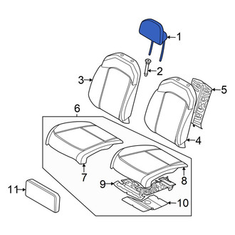 Kia OE - Front Left Headrest