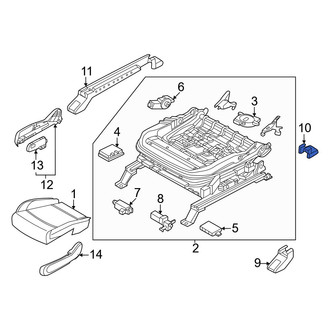 Kia OE - Seat Track Cover