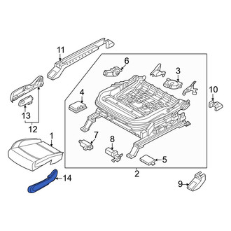 Kia OE - Front Right Outer Seat Trim Panel