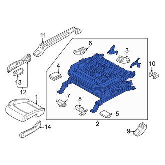 Kia OE - Front Left Seat Track