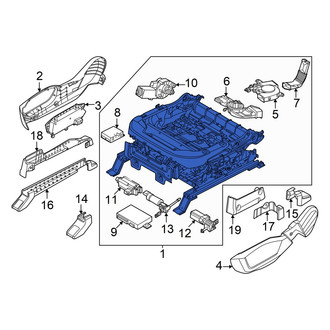 Kia OE - Front Left Seat Frame