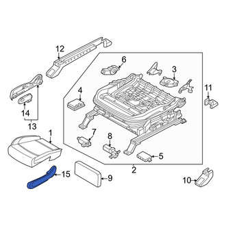 Kia OE - Front Left Outer Seat Trim Panel