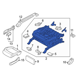 Kia OE - Front Left Seat Track