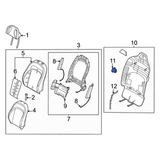 Kia OE - Front Left 12 Volt Accessory Power Outlet