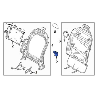 Kia OE - Front Right Climate Controlled Seat Duct