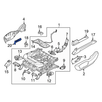 Kia OE - Seat Trim Panel