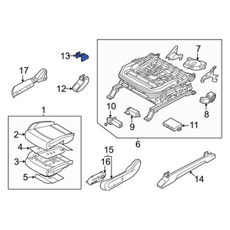 Kia OE - Seat Track Cover