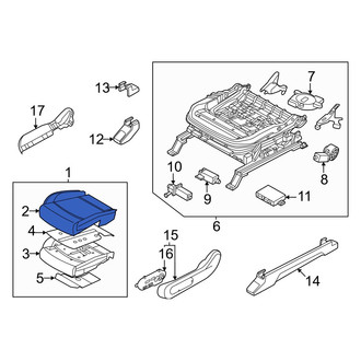 Kia OE - Front Left Seat Cover
